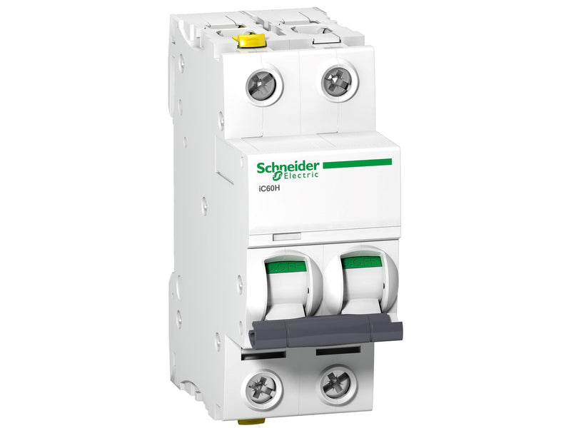 Schneider Electric Acti9 ic60h 2p 6a c miniature circuit breaker