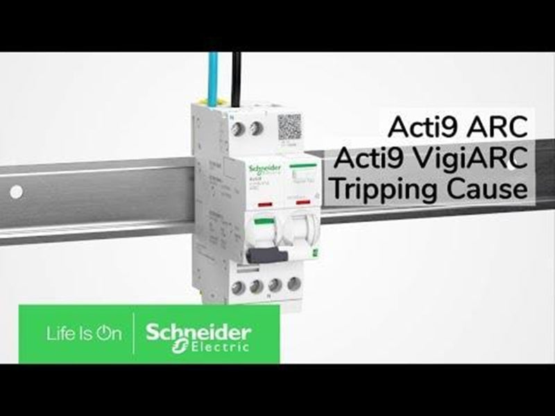 Schneider Electric Spark detector/arc monitor MCB+AFD 1PN C10A 6kA iC40N ARC