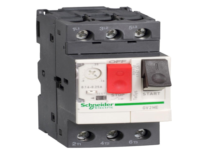 Schneider Electric Tesys gv motor circuit breaker gv2me32 thermal-magnetic 24-32a 15kw@400v icu10ka pushbutton