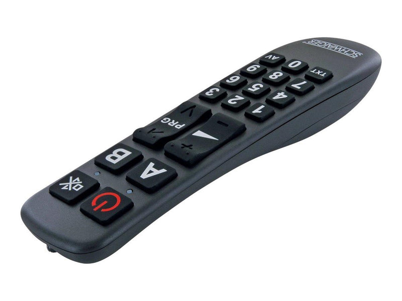 Schwaiger 2 in 1 universal remote control - black