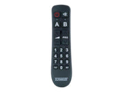Schwaiger 2 in 1 universal remote control - black