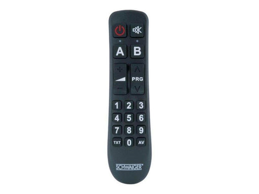 Schwaiger 2 in 1 universal remote control - black