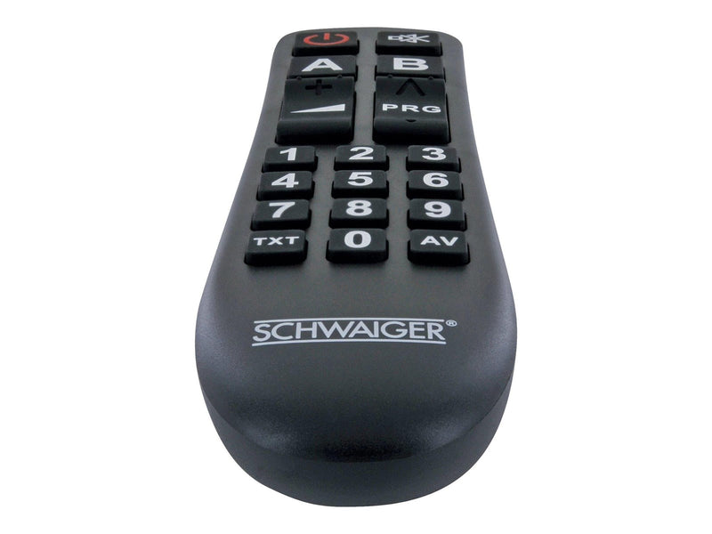 Schwaiger 2 in 1 universal remote control - black