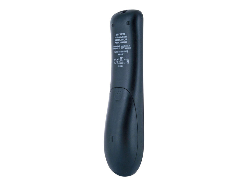 Schwaiger 2 in 1 universal remote control - black