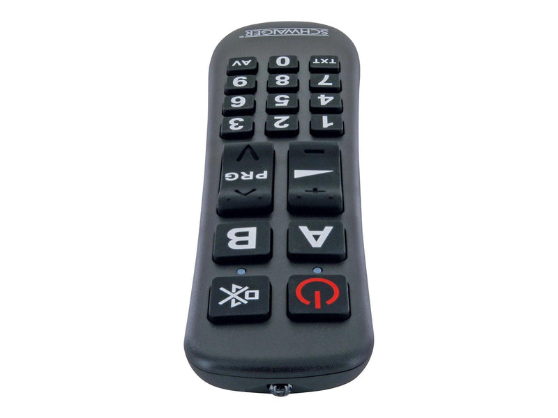 Schwaiger 2 in 1 universal remote control - black