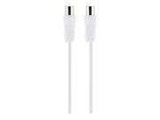 Schwaiger KDSK15 042 - antenna cable - 1.5 m - white - Weiß - 1m