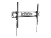 Schwaiger - mounting kit - open - for LCD TV - silver - Max 75 kg - recommended for 100"