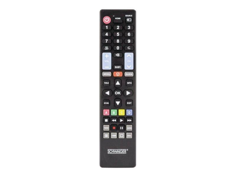 Schwaiger universal remote control - black