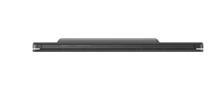 Samsung Book Cover Keyboard Slim EF-DX720 für das Galaxy Tab S9, S9 FE (Black)