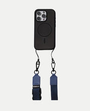 OtterBox Schutzhülle für iPhone 16 2-in-1 Crossbody Strap - blue