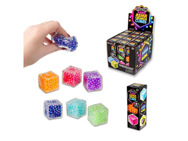 Scrunchems Asmr Mini Crunch Cubes 3pack
