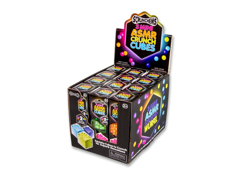 Scrunchems Asmr Mini Crunch Cubes 3pack