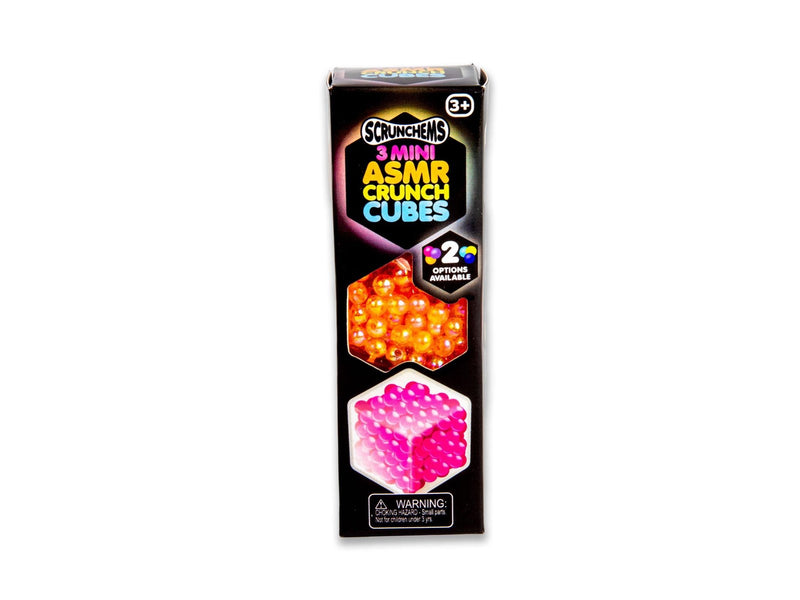 Scrunchems Asmr Mini Crunch Cubes 3pack