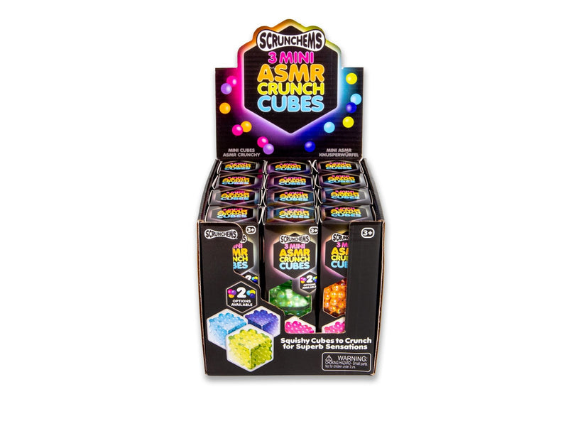 Scrunchems Asmr Mini Crunch Cubes 3pack