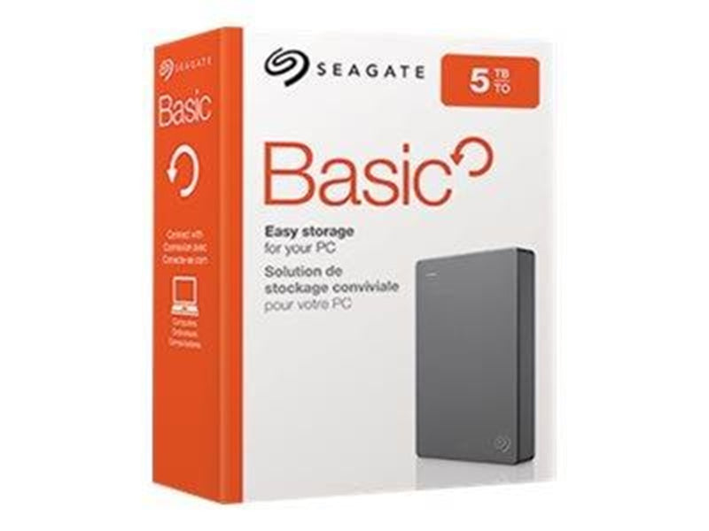 Seagate Basic STJL5000400 - Extern Festplatte - 1TB - Grau