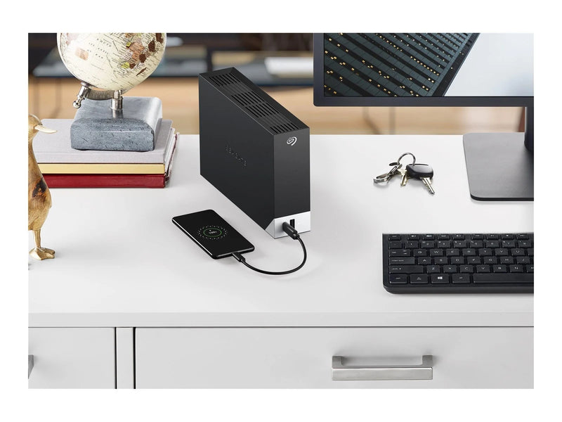 Seagate One Touch Desktop with hub - Extern Festplatte - 20TB - Schwarz