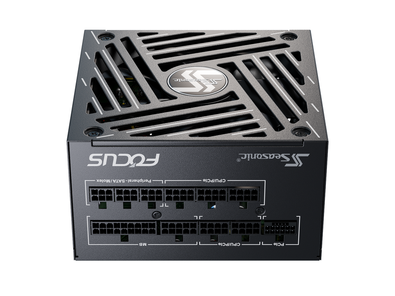 Seasonic FOCUS GX-850 Netzteile - 850 Watt - 135 mm - ATX 3.1 - 80 Plus Gold zertifiziert