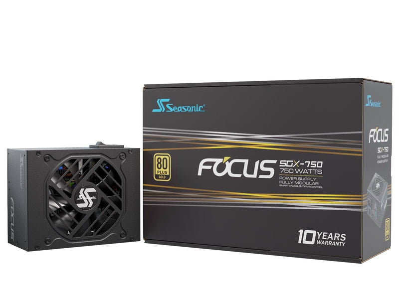 Seasonic Focus SGX 750 Netzteile - 750 Watt - 120 mm - ATX - 80 Plus Gold zertifiziert