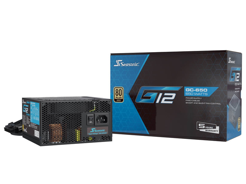Seasonic G12 GC-650 Netzteile - 650 Watt - 120 mm - ATX 2.3 - 80 Plus Gold zertifiziert