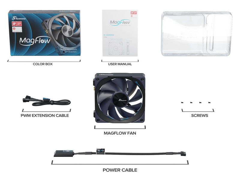 Seasonic MagFlow 1-Fan Kit