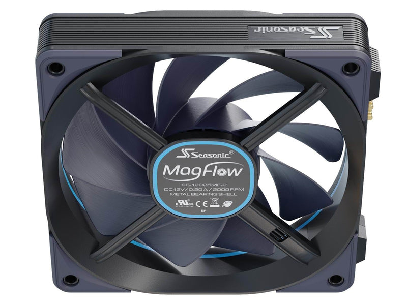 Seasonic MagFlow 3-Fan Kit - 120mm - Schwarz