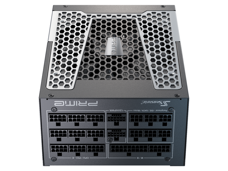 Seasonic Prime TX 1600 Netzteile - 1600 Watt - 135 mm - ATX 3.1 - 80 Plus Titanium (bis zu 90% effektiv)