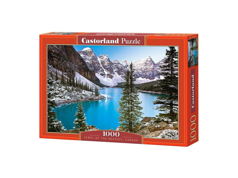 Selecta Play Castorland Jigsaw Puzzle The Jewel of the Rockies Canada 1000pcs. 2D Puzzles