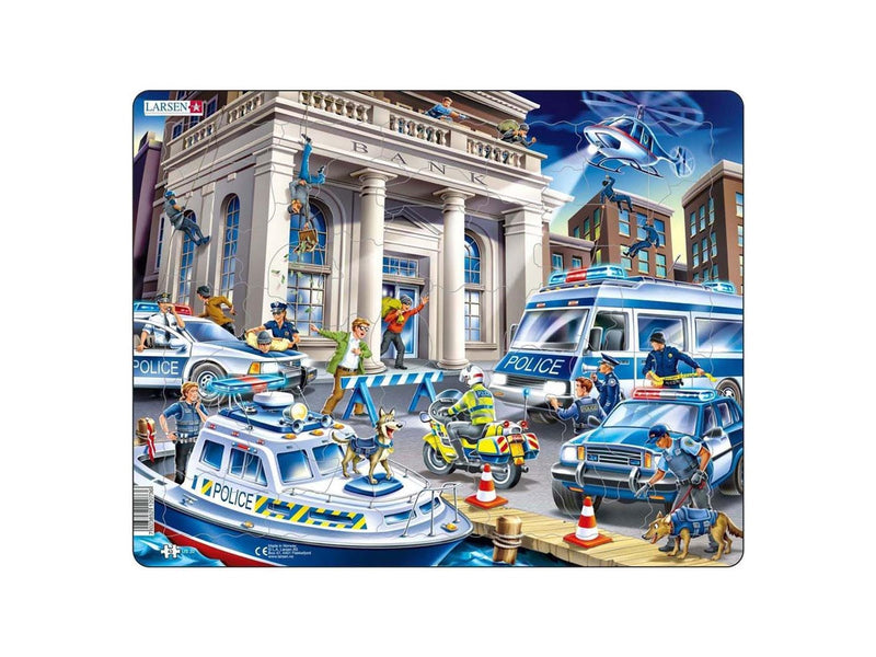 Selecta Play Larsen Jigsaw Puzzle The Police 43st. 2D Puzzles