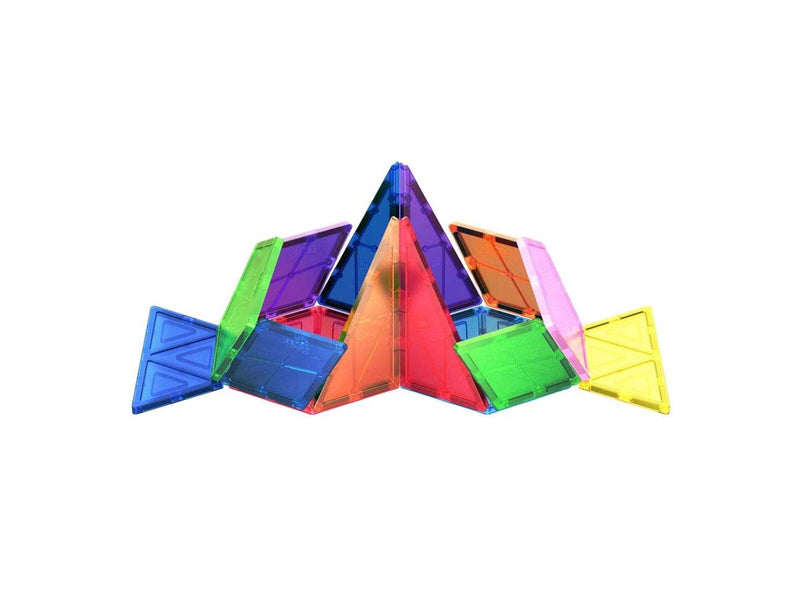 Selecta Play - PicassoTiles Geometry - Magnetic Building Tiles 16pcs.