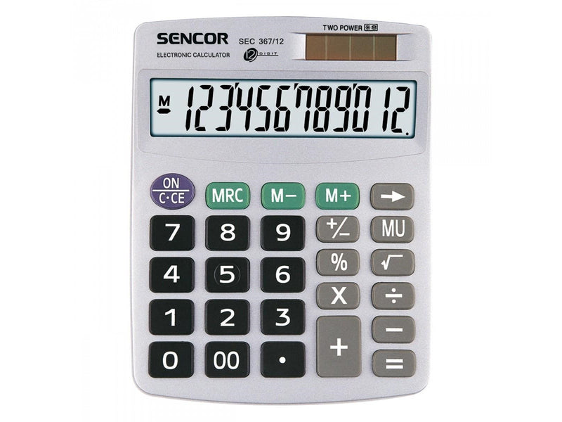 Sencor SEC 367/12 - desktop calculator