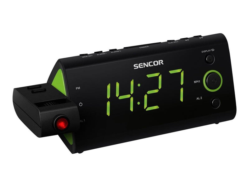 Sencor SRC 330 GN - clock radio - FM