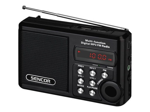 Sencor SRD 215 B - portable radio - MP3 Spieler