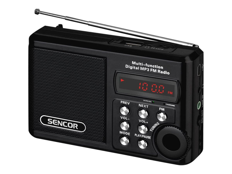 Sencor SRD 215 B - portable radio - MP3 Spieler