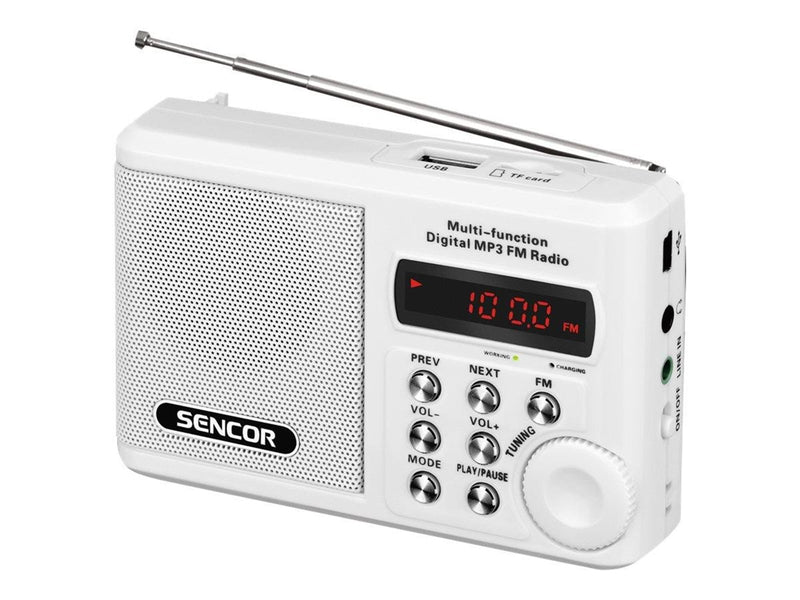 Sencor SRD 215 W - portable radio - MP3 Spieler