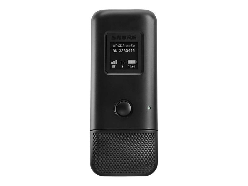 Shure Microflex MXW6X - wireless audio transmitter for wireless microphone system - with cardioid microphone includes SB906 battery