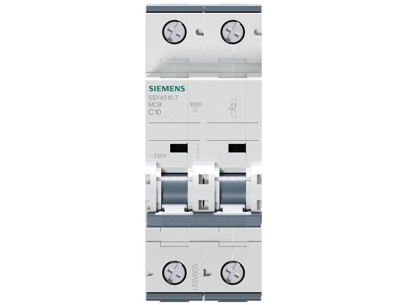 Siemens Circuit breaker 10ka 1+n-pol c10 5sy4510-7