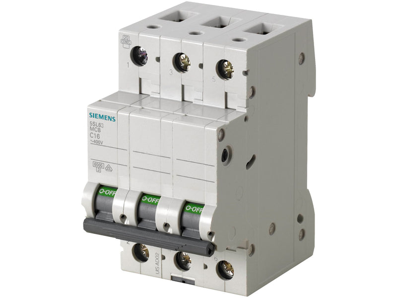 Siemens Circuit breaker 3-pol 6kA C40