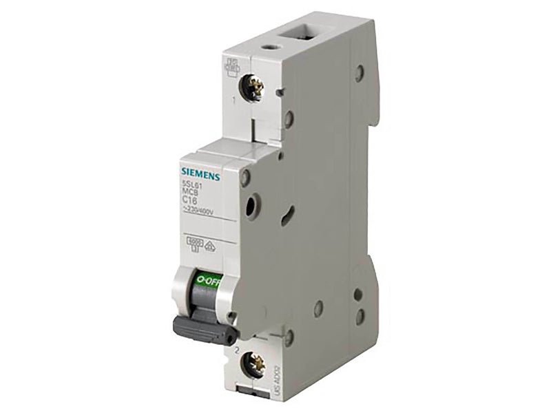 Siemens Circuit breaker 6ka 1pol c16 5sl6116-7