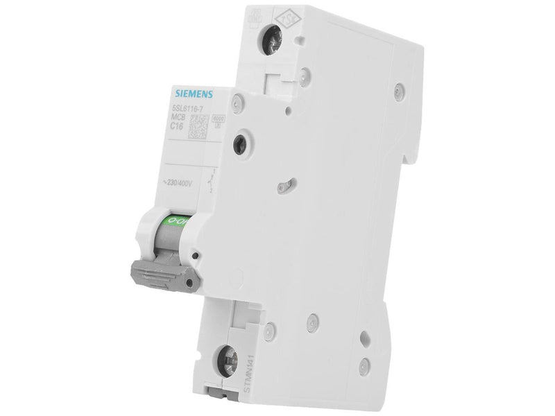 Siemens Circuit breaker 6ka 1pol c16 5sl6116-7