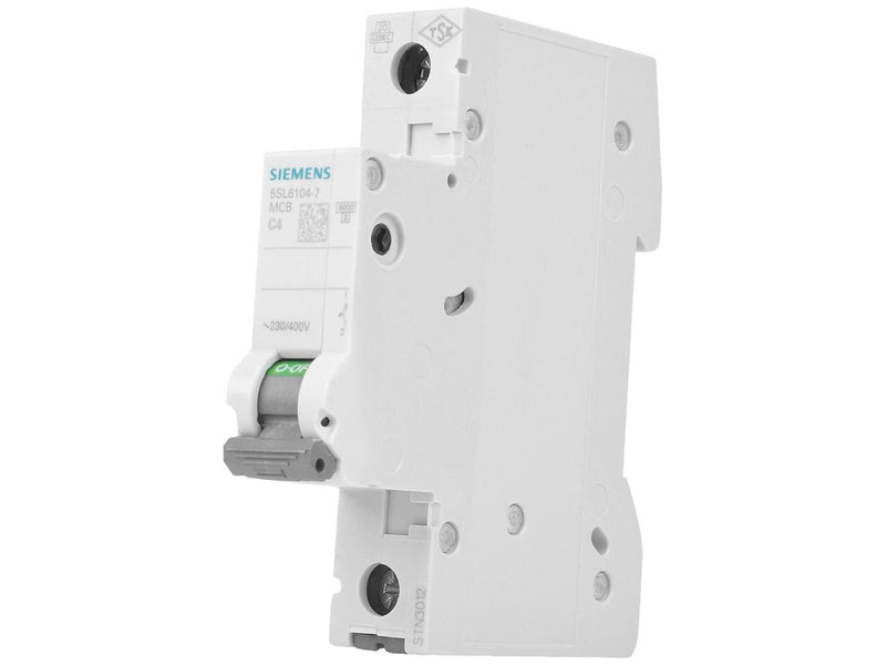 Siemens Circuit breaker 6ka 1pol c4 5sl6104-7