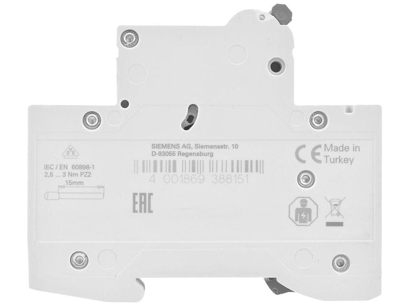 Siemens Circuit breaker 6ka 1pol c4 5sl6104-7