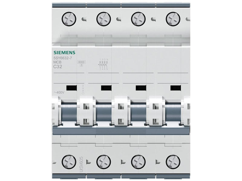 Siemens Circuit breaker 6ka3+n-pol c32 5sy6632-7