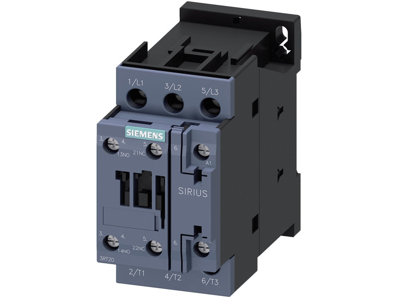 Siemens Contactor.ac3:5.5kw 1no+1nc ac230v 50hz 3rt2024-1ap00