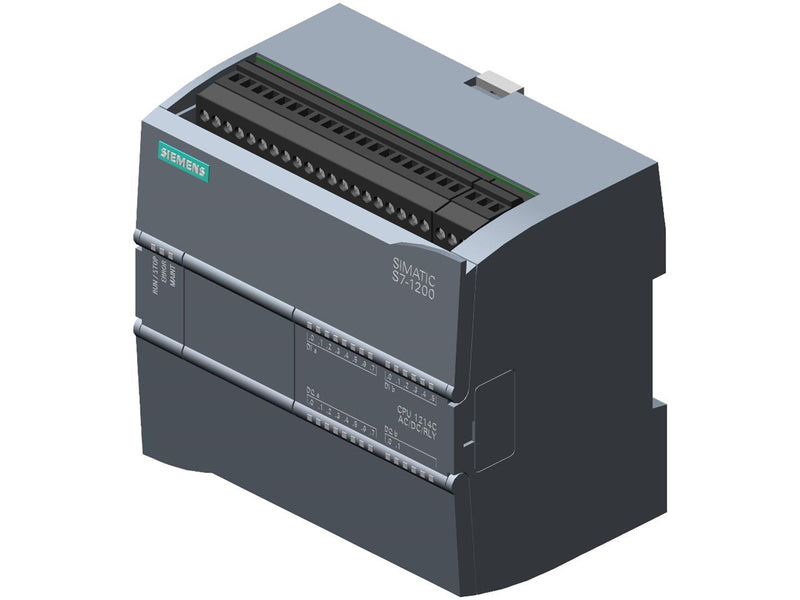 Siemens Cpu 1214c ac/dc/relay 14di/10do/2ai 6es7214-1bg40-0xb0