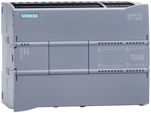 Siemens Cpu 1215c dc/dc/rly 14di/10do/2ai/2ao 6es7215-1hg40-0xb0