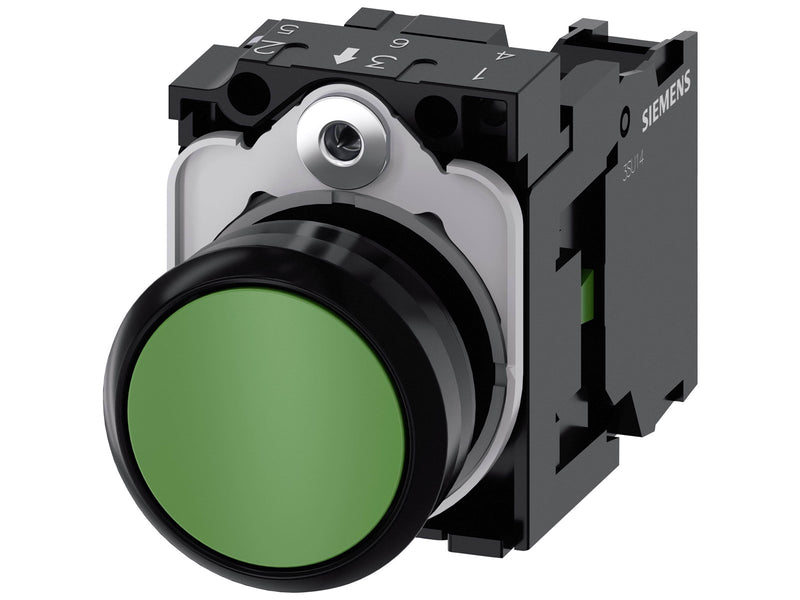Siemens Pushbutton green