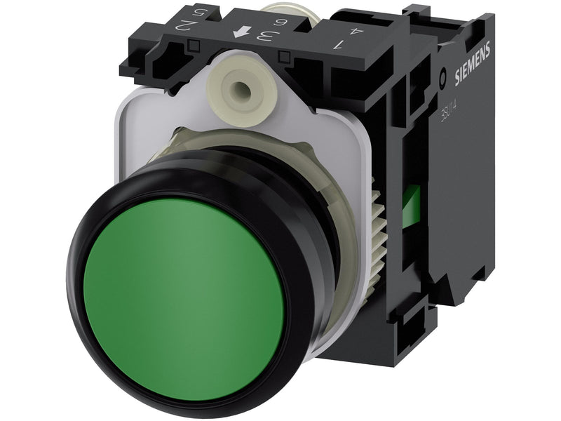 Siemens Pushbutton green