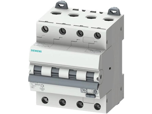 Siemens RCBO combi circuit breaker 3P+N 30mA 6kA C32A
