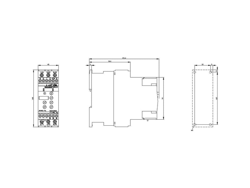 Siemens Sirius soft starter s0 3rw4027-1bb14
