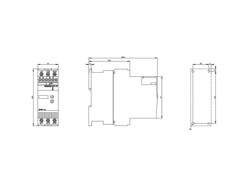Siemens Sirius soft starter size s0 3rw3026-1bb14